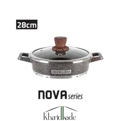 ماهیتابه گرانیتی زیو اصلی مدل نوا Z-8402-28