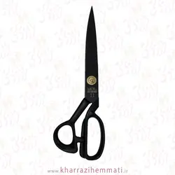 قیچی خیاطی مشکی دسته فلز 11 وای دی ال