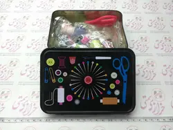 جعبه فلزی لوازم خیاطی
