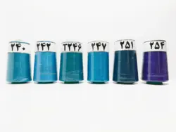 نخ خیاطی رنگی (دوک)