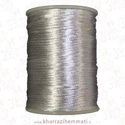 قیطان نخ ماکارونی سفید ( متراژ انتخابی )