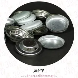 پولک دکمه سایز 32 پشت فلز ( بسته 12 عددی )