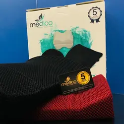 پشتی کمری مموری فوم مدیکو