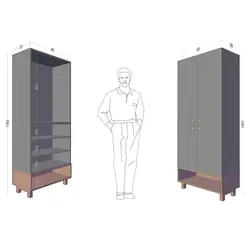 جاکفشی خونمون | مدل گوزن | 01