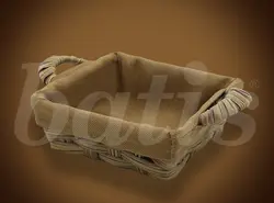 سبد نان/سبزی پارچه دار مربع batis