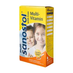 شربت مولتی سانستول با آهن 155 میلی لیتر