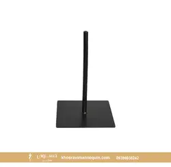 پایه فلزی کف مربعی مانکن | پایه فلزی مانکن
