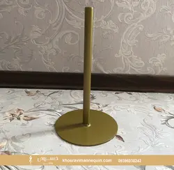 پایه فلزی کف گرد مانکن | پایه فلزی مانکن