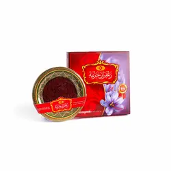 زعفران سرگل 5 مثقالی ظرف خاتم - زعفران خزیمه