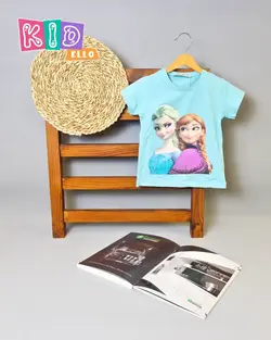 تیشرت و شلوار دخترانه طرح السا و آنا کیدلو