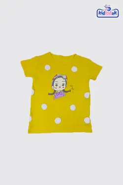 تی شرت دخترونه طرح توپ توپی