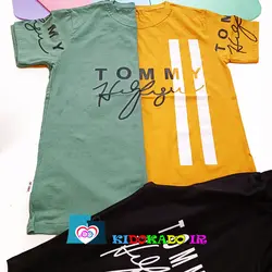 تیشرت شلوارک طرح tommy