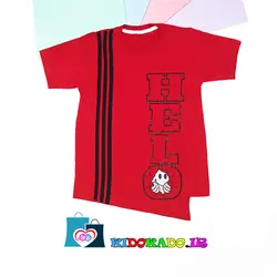 تیشرت تک اسپرت طرح Hello