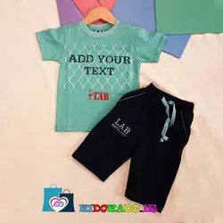 تیشرت و شلوارک طرح AddText