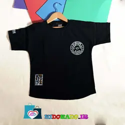 تیشرت تک پسرانه مشکی طرح king