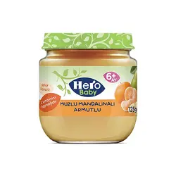 پوره نارنگی، موز و گلابی هروبیبی Hero Baby