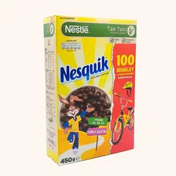 غلات صبحانه نستله مدل نسکوئیک توپی شکلاتی 450 گرمی