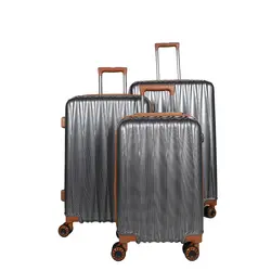 HERMOSA چمدان نقره ای ست کامل