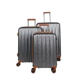 HERMOSA چمدان نقره ای ست کامل