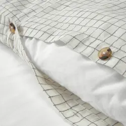 روکش لحاف و 2 عدد روبالشی ایکیا مدل Ikea ÅKERFIBBLA 905.203.36