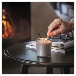 شمع معطر آتش ایکیا مدل Ikea ENSTAKA 005.023.65