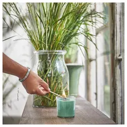 شمع معطر چمن تازه ایکیا مدل Ikea HEDERSAM 605.023.86