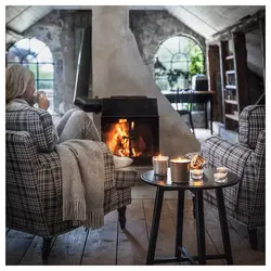 شمع وارمر معطر آتش 30 عددی ایکیا مدل Ikea ENSTAKA 005.024.74