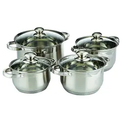 قابلمه 12 پارچه استیل ویلسون مدل WILSON STAINLESS STEEL