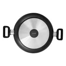 ماهیتابه مشکی آلمینیومی 28 سانتی تفال مدل TEFAL G6 Delicia ( بدون درب )