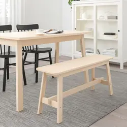 نیمکت چوبی ایکیا مدل Ikea NORRÅKER 604.289.90