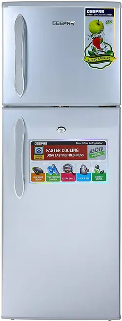 یخچال فریزر دو در 180 لیتری جیپاس GEEPAS GRF1856WPN