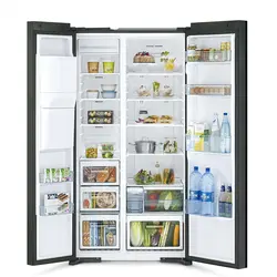 یخچال ساید 700 لیتری هیتاچی مدل HITACHI RSX700GPUK0GS رنگ سیلور