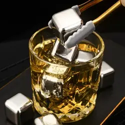 قالب یخ فلزی 8 تایی به همراه انبر Steel Ice Cubes No.11520