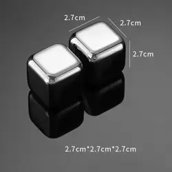 قالب یخ فلزی 8 تایی به همراه انبر Steel Ice Cubes No.11520