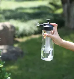 آب پاش گرین لاین مدل {GNSPYWTBTLBK} Green Lion Aqua Spray Water Bottle 700mL