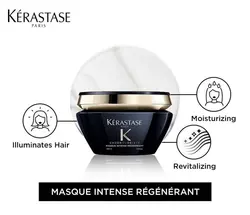 ماسک موی کراستاس kerastase مدل کرونولوژیست (خاویار) حجم 200 میلی لیتر