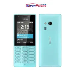 گوشی موبایل نوکیا مدل 216 FA دو سیم‌ کارت ظرفیت 16 مگابایت و رم 16 مگابایت با گارانتی 18 ماهه شرکتی مونتاژ ایران