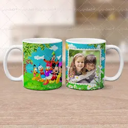 طرح ماگ فریم و قاب عکس بچه گانه شماره 6 |فرمت PSD | کمک چاپ