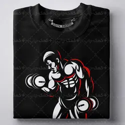 دانلود طرح وکتور بدنسازی برای چاپ تیشرت شماره 13 | کمک چاپ