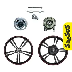 رینگ اسپرت جلو و عقب کامل کویر مدل ترمز دیسک