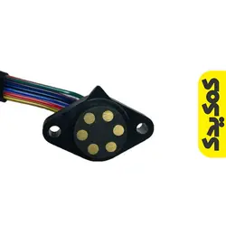 زغال دنده شمار موتورسیکلت هوندا مدل 5 دنده