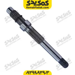 شفت گیربکس کلاچ عقب موتورسیکلت طرح کلیک