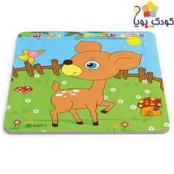 پازل رنگ آمیزی 15×15 (آهو)