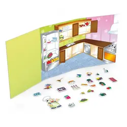 جورچین کتابی آهنربایی آشپزخانه