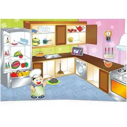 جورچین کتابی آهنربایی آشپزخانه