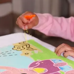 هنر ماسه 24 رنگ