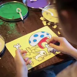 هنر ماسه 24 رنگ