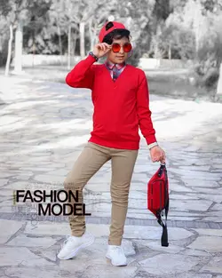 بلوز پسرانه دو یقه کارن