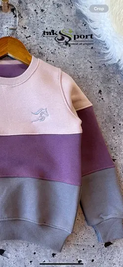 بلوز استین بلند پرچم