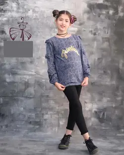 بلوز مجلسی دخترانه ژاکارد